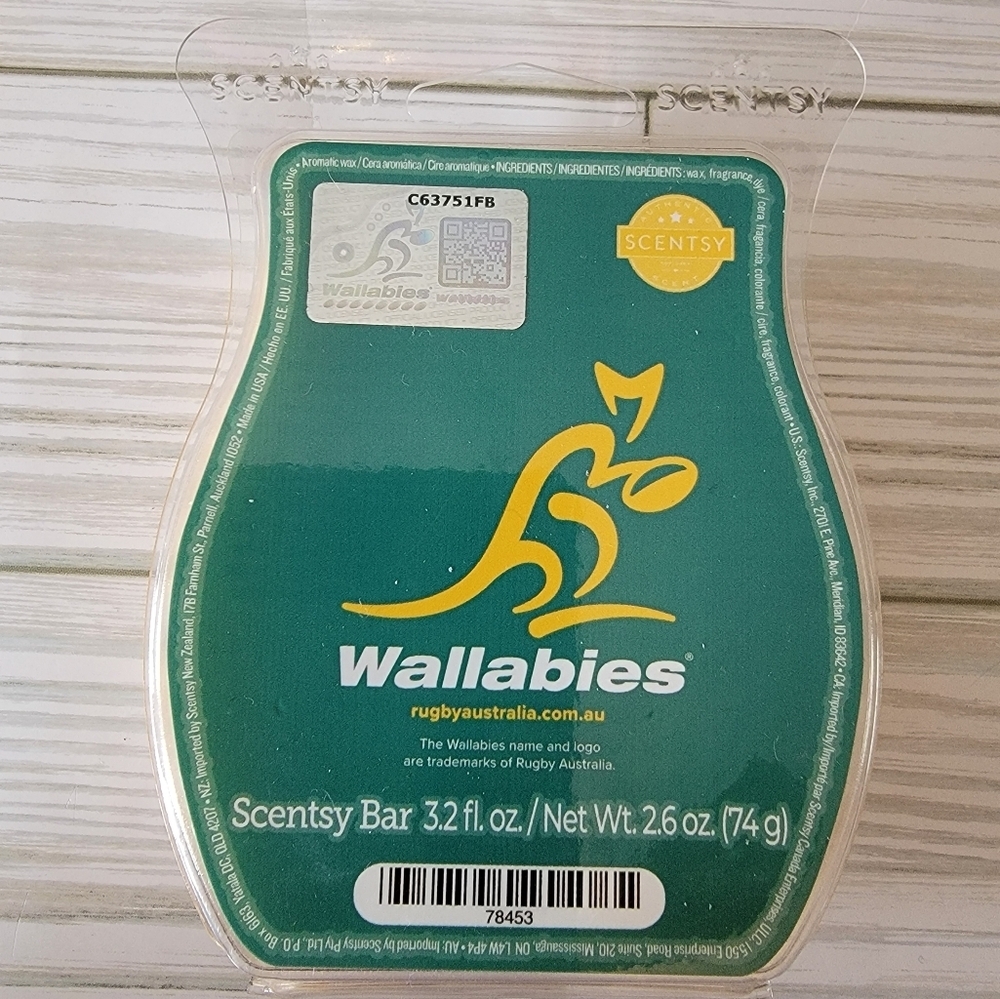 Scentsy Bar in Wallabies Rugby